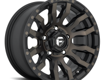 Aluminum Wheels 20X10 Blitz D674 5 On 139.7 Matte Black Double Dark Tint 78.1 Bore -18 Offset Multi Spoke Fuel Off Road Wheels