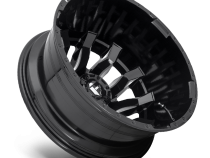 Dually Wheels 20X8.25 Blitz Dually D675 8 On 210 Gloss Black 154.3 Bore -246 Offset Multi Spoke Outer Dually Fuel Off Road Wheels