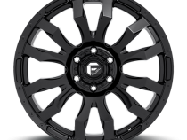 Aluminum Wheels 22X12 Blitz D675 6 On 135 Gloss Black 87.1 Bore -44 Offset Multi Spoke Fuel Off Road Wheels