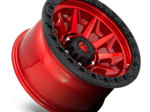 Aluminum Wheels 17X9 Covert D695 6 On 135 Candy Red Black Bead Ring 87.1 Bore 1 Offset Multi Spoke Fuel Off Road Wheels