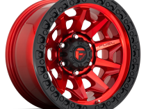 Aluminum Wheels 18X9 Covert D695 5 On 139.7 Candy Red Black Bead Ring 87.1 Bore 1 Offset Multi Spoke Fuel Off Road Wheels