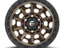 Aluminum Wheels 20X10 Covert D696 6 On 135 Matte Bronze Black Bead Ring 87.1 Bore -18 Offset Multi Spoke Fuel Off Road Wheels