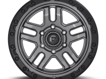 Aluminum Wheels 17X9 AMMO D701 6 On 135 Matte Gunmetal Gray W/Black Bead Ring 87.1 Bore 1 Offset 5 Spoke Fuel Off Road Wheels