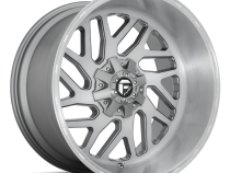 Aluminum Wheels 20X10 Triton Platinum D715 8 On 165.1 Brush Gunmetal Gray/Clear Tint 125.1 Bore -18 Offset Mesh Spoke Fuel Off Road Wheels