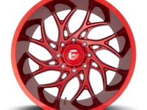 Aluminum Wheels 22X10 Runner D742 6 On 135 Candy Red Milled 87.1 Bore -18 Offset Fuel Off Road Wheels
