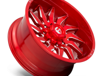 Aluminum Wheels 20X10 Saber D745 5 On 139.7 Candy Red Milled 78 Bore -18 Offset Fuel Off Road Wheels