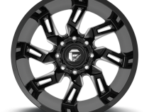 Aluminum Wheels 20X9 Lockdown D747 5 On 139.7 Gloss Black Milled 78 Bore 1 Offset Fuel Off Road Wheels