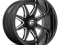 Aluminum Wheels 22X10 Hammer D749 6 On 135 Gloss Black Milled 87.1 Bore -18 Offset Fuel Off Road Wheels