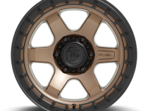 Aluminum Wheels 17X9 Block D751 6 On 120 Matte Bronze/Black Ring 67 Bore 1 Offset 6 Spoke Fuel Off Road Wheels