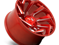 Aluminum Wheels 15X8 Reaction D754 5 On 114.3/5 On 120.65 Candy Red/Milled 72.7 Bore -18 Offset Fuel Off Road Wheels