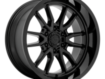 Aluminum Wheels 17X9 Clash 6 D760 6 On 120 Gloss Black 67.06 Bore 1 Offset Multi Spoke Fuel Off Road Wheels