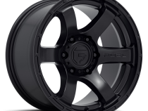 Aluminum Wheels 18X9 Rush D766 6 On 120 Satin Black 67.06 Bore 20 Offset Fuel Off Road Wheels
