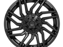 Aluminum Wheels 22X12 Typhoon D775 8 On 165.1 Matte Black 125.2 Bore -44 Offset Fuel Off Road Wheels