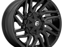 Aluminum Wheels 22X10 Typhoon D776 8 On 165.1 Gloss Black 125.2 Bore -18 Offset Fuel Off Road Wheels
