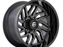 Aluminum Wheels 20X10 Hurricane D807 5 On 139.7 Gloss Black Milled 78.1 Bore -18 Offset Fuel Off Road Wheels