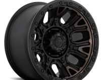 Aluminum Wheels 17X9 Traction D824 6 On 120 Matte Black Double Dark Tint 67.06 Bore 1 Offset Fuel Off Road Wheels