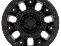 Aluminum Wheels 17X9 Traction D824 6 On 120 Matte Black Double Dark Tint 67.06 Bore 1 Offset Fuel Off Road Wheels