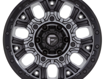 Aluminum Wheels 20X10 Traction D825 6 On 135 Gunmetal Gray/Black Ring 87.1 Bore -18 Offset Fuel Off Road Wheels
