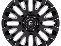 Aluminum Wheels 20X10 Quake D828 5 On 139.7 Gloss Black Milled 78.1 Bore -18 Offset Fuel Off Road Wheels