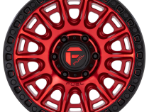 Aluminum Wheels 20X9 Cycle D834 6 On 135 Candy Red/Black Ring 87.1 Bore 1 Offset Fuel Off Road Wheels
