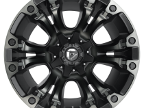 Aluminum Wheels 20X10 Vapor D851 8 On 165.1 Matte Black Gray Tint 125.1 Bore -18 Offset Fuel Off Road Wheels