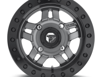 Aluminum Wheels 15X7 Anza UTV D918 4 On 136 Matt Anthracite Gray Beadlock 110.2 Bore 38 Offset 5 Spoke Fuel Off Road Wheels