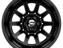 Dually Wheels 22X8.5 FF09D Dually DE09 BK 10 On 225 Matte Black Milled 170.1 Bore -202 Offset Outer Dually Fuel Off Road Wheels