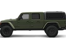 Gladiator Truck Bed Cap SmartCapEVO Sport Matte Black 20-26 Jeep Gladiator 5 Foot Short Bed SmartCap