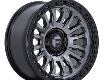 Aluminum Wheels 17X9 Rincon SBL FC857AB 8 On 180 Matte Gunmetal Gray Matte Black Lip 124.2 Bore 20 Offset Fuel Off Road Wheels