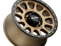 Aluminum Wheels 18x9 NV MR305 Bolt Pattern 6 On 139.7 Offset -12 Lip Size 1.46 Method Bronze BRZ Black Street Loc Method