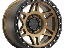 Aluminum Wheels 17x9 MR312 Bolt Pattern 6 On 139.7 Offset -12 Lip Size 0.91 Method Bronze BRZ Matte Black Lip Method