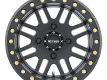 Aluminum Wheels 15x10 MR406 Beadlock UTV Bolt Pattern 4 On 136 Offset 0 Lip Size 3.11 Matte Black MB Method