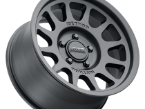 Aluminum Wheels 15x7 Bead Grip MR703 Bolt Pattern 5 On 100 Offset 15 Lip Size 1.18 Matte Black MB Method