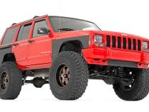 Jeep Front &amp;amp; Rear Upper and Lower Quarter Panel Armor-84-96 Cherokee XJ Rough Country