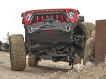 Jeep Engine + Transfer Case + Gas Tank Skid Plate System 18-20 JL Unlimited 3.6L Rough Country
