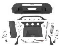 Front Bumper Hybrid Winch Mount Only 16-22 Toyota Tacoma 2WD/4WD Rough Country