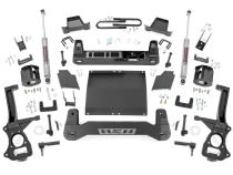 4 Inch Lift Kit Diesel Silverado/Sierra 1500 2WD/4WD (25-26) Rough Country