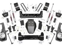 5 Inch Lift Kit Torsion Drop w/ Overloads Silverado/Sierra 2500HD/3500HD (20-26) Rough Country
