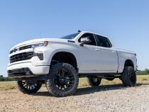 6 Inch Lift Kit Mono Leaf Rear Vertex Chevy Silverado 1500 2WD (25-26) Rough Country