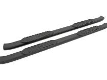 Oval Nerf Step 4.5 Inch Double Cab Black 05-22 Toyota Tacoma 2WD/4WD Rough Country