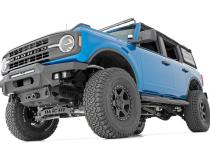 Oval Nerf Step 4.5 Inch 4-Door Black 21-Up Ford Bronco 4WD Rough Country