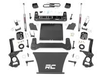 6 Inch Lift Kit Mono Leaf Rear N3 GMC Sierra 1500 2WD/4WD (2019-2024) Rough Country
