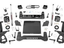 6 Inch Lift Kit Mono Leaf Rear Diesel GMC Sierra 1500 2WD/4WD (25-26) Rough Country