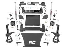 4 Inch Suspension Lift Kit Strut Spacers 19-20 Silverado/Sierra 1500 Trailboss/AT4 4WD Rough Country
