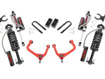 3.5 Inch Lift Kit Vertex Rear Mono Leaf Red Chevy Silverado 1500 (25-26) Rough Country