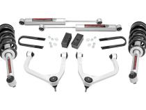 3.5 Inch Lift Kit Mono Leaf Rear N3 Struts GMC Sierra 1500 (25-26) Rough Country
