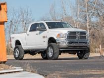 5 Inch Lift Kit FR Gas Coil Radius Arms M1 Ram 2500 4WD (2014-2018) Rough Country