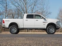 5 Inch Lift Kit FR Gas Coil Radius Arms M1 Ram 2500 4WD (2014-2018) Rough Country