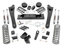 5 Inch Lift Kit Diesel AISIN Ram 3500 4WD (2019-2024) Rough Country