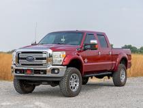 BA2 Running Boards Side Step Bars Ford F-250/F-350 Super Duty (99-16) Rough Country